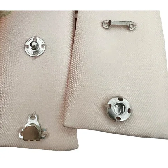 Alfred Sung Blush Bouquet Floral Hi-Low Dress Floral size M Sateen Twill Cocktai - Picture 6 of 16